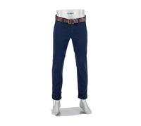 Alberto Herren Hose Chino Bike, Regular Fit, Baumwoll-Stretch, dunkelblau, 34/32