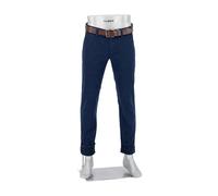 Alberto Herren Hose Chino Bike, Regular Fit, Baumwoll-Stretch, dunkelblau, 34/34