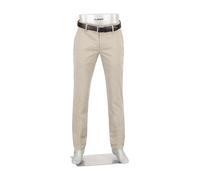 Alberto Herren Hose Chino, Lou-J, Regular Fit, Mikrofaser-Viskose, greige beige, 36/30