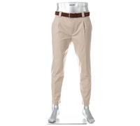Alberto Herren Hose Chino Mike-C, Ceramica®, cropped, beige, 36/32