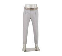 Alberto Herren Hose Chino Mike-C, Ceramica®, cropped, grau, 31/34