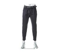 Alberto Herren Hose Chino Mike-C, Ceramica®, cropped, navy blau, 35/34