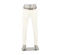 Alberto Chino Herren Slim Fit Baumwolle beige/Weiß, 35/36