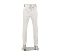 Alberto Slim Fit Cordhose hellgrau, Einfarbig