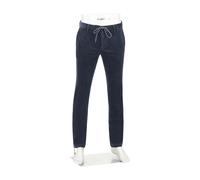 Alberto Herren Hose Dusty Corduroy Jump, Slim Fit, Baumwolle-TencelT, navy blau, 31/34