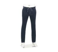 Alberto Herren Hose Dusty Corduroy Jump, Slim Fit, Baumwolle-TencelT, navy blau, 35/32