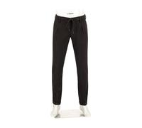 Alberto Herren Hose Flanell, Barista, Tapered Fit, Mikrofaser-Stretch, braun, 33/36
