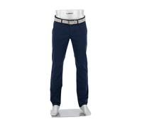 Alberto Herren Hose Gabardine, Lou, Regular Fit, Baumwoll-Stretch, navy blau, 34/34