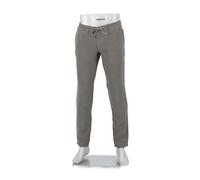Alberto Herren Hose House, Reines Leinen, graubraun, 38/32