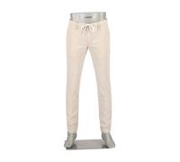 Alberto Hose Herren Slim Fit Baumwolle-Leinen beige, 34/30