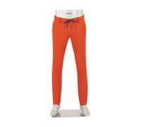 Alberto Hose Herren Slim Fit Cotton rot, 33/36