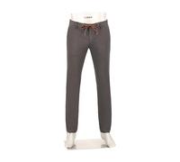 Alberto Herren Hose Light Cotton, Jump, Slim Fit, Baumwoll-Stretch, anthrazit grau, 33/30