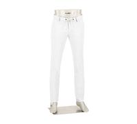 Alberto Herren Hose Light Cotton, Jump, Slim Fit, Baumwoll-Stretch, himmelblau, 35/30