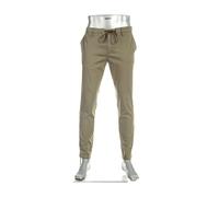 Alberto Herren Hose Light Cotton, Jump, Slim Fit, Baumwoll-Stretch, militarygrün, 38/36