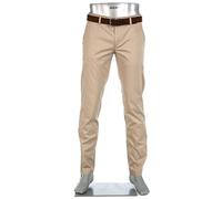 Alberto Hose Herren Regular Fit Ceramica beige, 32/34
