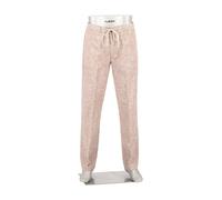 Alberto Herren Hose Luxury Leinen, Luis-GU-GT, Wide Fit, zimt braun, 38/32