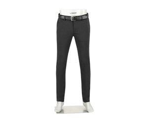 Alberto Herren Hose Move, Slim Fit, Jersey, grau meliert, 33/32