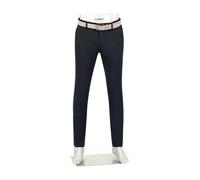 Alberto Herren Hose Move, Slim Fit, Jersey, navy blau, 34/32