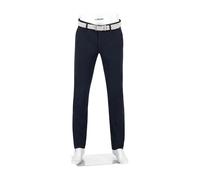 Alberto Regular Fit Hose dunkelblau, Mikromuster