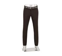 Alberto Herren Hose Performance, Move, Slim Fit, Mikrofaser-Stretch, braun, 36/30
