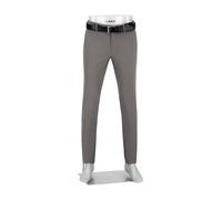 Alberto Herren Hose Performance, Move, Slim Fit, Mikrofaser-Stretch, grau, 31/30