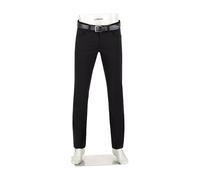 Alberto Herren Hose Performance, Pipe, Regular Fit, Mikrofaser-Stretch wasserabweisend, schwarz, 32/36