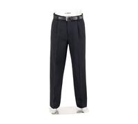 Alberto Herren Hose Performance Wool Mix, Liam, Wide Fit schwarz, 36/32