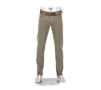 Alberto Hose Herren Regular Fit Baumwolle grün, 32/30