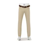 Alberto Hose Herren Regular Fit Ceramica beige, 36/32