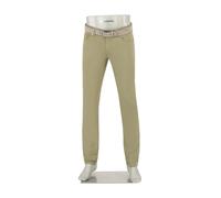 Alberto Hose Herren Regular Fit Ceramica grün, 35/34