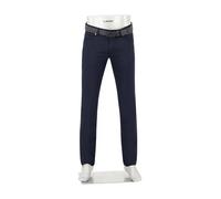 Alberto Hose Herren Regular Fit Ceramica blau, 34/34