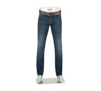 Alberto Herren Hose Pipe, Regular Fit, Japan Denim, dunkelblau, 33/36
