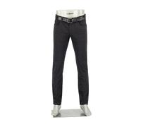 Alberto Herren Hose Pipe, Regular Fit, Jersey, anthrazit gemustert grau, 31/34