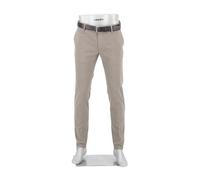 Alberto Slim Fit Hose braun, Einfarbig