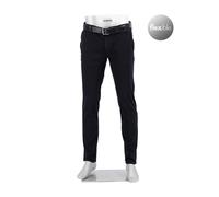 Alberto Herren Hose Rob, Slim Fit, Baumwolle T400®, schwarz, 32/34
