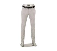 Alberto Herren Hose Rob, Slim Fit, Jersey, braun gemustert, 34/34