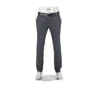 Alberto Hosen Herren Slim Fit Oxford grau, 35/30