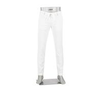 Alberto Herren Hose Summer Stripe, Jump, Slim Fit, Baumwolle-Lyocell, pastellblbau gestreift blau, 31/30