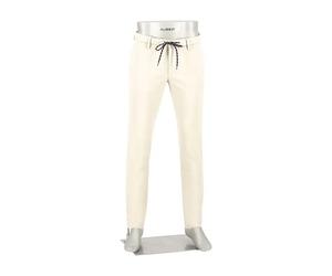 Alberto Herren Hose Super Stretch, Jump, Slim Fit, Baumwolle-TencelT, kitt beige, 34/30