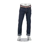 Alberto Bike Jeans Herren Regular Fits Baumwoll-Stretch blau, 33/34