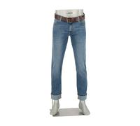 Alberto Herren Jeans Bike, Regular Fit, Baumwolle T400®, dunkelblau, 35/30