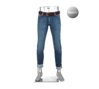 Alberto Bike Jeans Herren Baumwoll-Stretch blau, 38/36