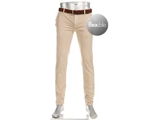 Alberto Herren Jeans Coloured Denim, Rob, Slim Fit, Baumwolle T400®, hellbeige, 31/30