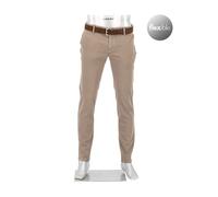 Alberto Herren Jeans Coloured Denim, Rob, Slim Fit, Baumwolle T400®, hellbraun, 32/32