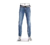 ALBERTO Regular Slim Fit Jeans mittelblau Größe W35 L34