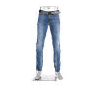 Alberto Herren Jeans Pipe, Regular Fit, Baumwoll-Stretch 11oz, blau, 40/30