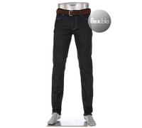 Alberto Herren Jeans Pipe, Regular Fit, Baumwolle T400®, nachtblau, 36/34