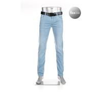 Alberto Herren Jeans Pipe, Regular Fit, Baumwolle-TencelT, hellblau, 36/36
