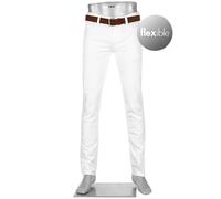 Alberto Pipe Light Denim Weiß W 30 - L 32