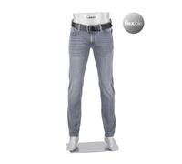 Alberto Herren Jeans, Slim Fit, Baumwolle T400®, grau, 31/30